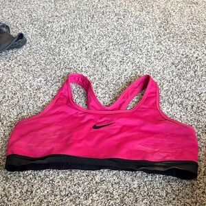Nike Women's Vibrant Pink Sports Bra